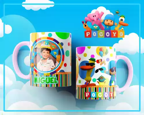 vectores plantilas POCOYO,CARICATURA,NIñO,NIÑA,INFANTIL,
